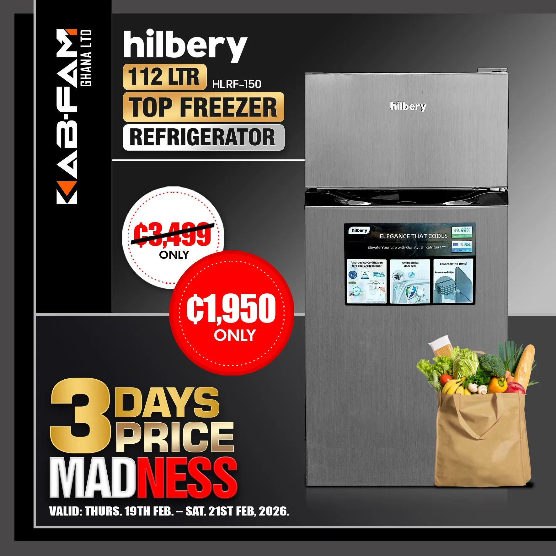 🔥 KABFAM Ghana 3‑Day Madness Promo | Crazy Deals Inside 🛒