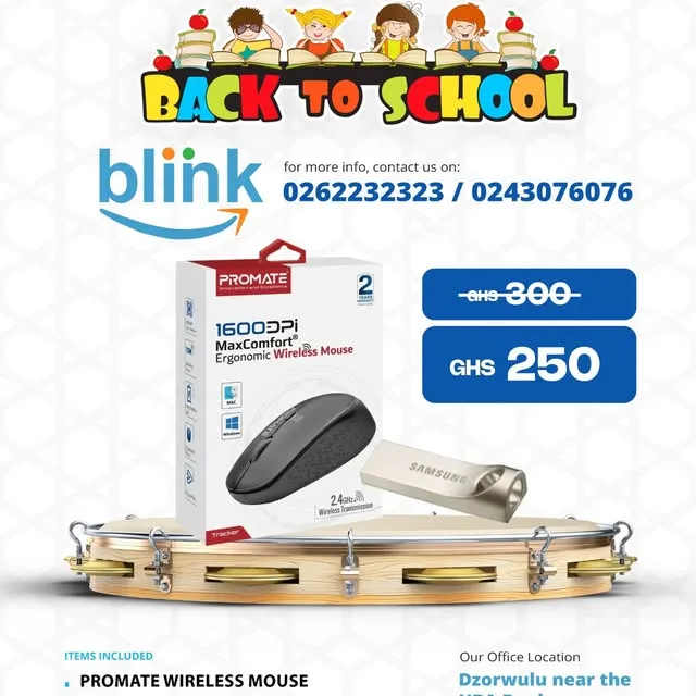 📚 Blink Ghana Back to School Promo | ✏️ Gear Up & Save Big!