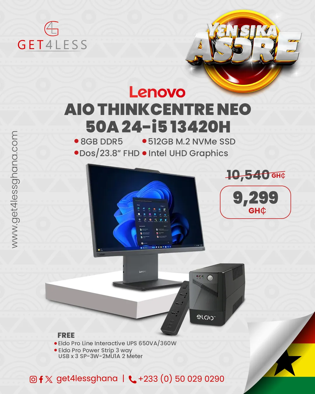 🎉 Yen Sika Asore Promo | Get4less Ghana's Ultimate Savings Deal 🛍️