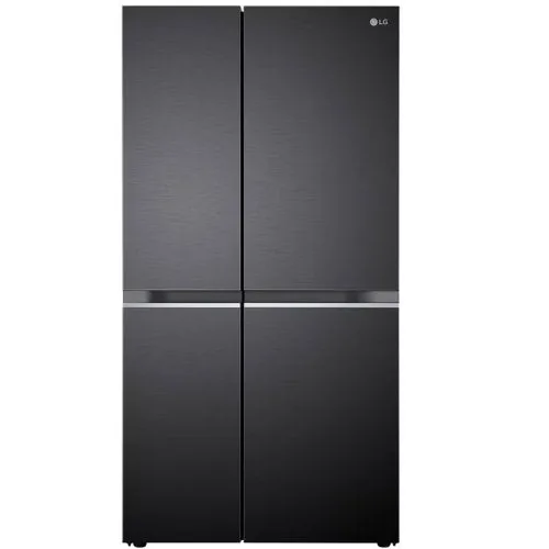 LG 674L Side By Side Fridge Matte Black